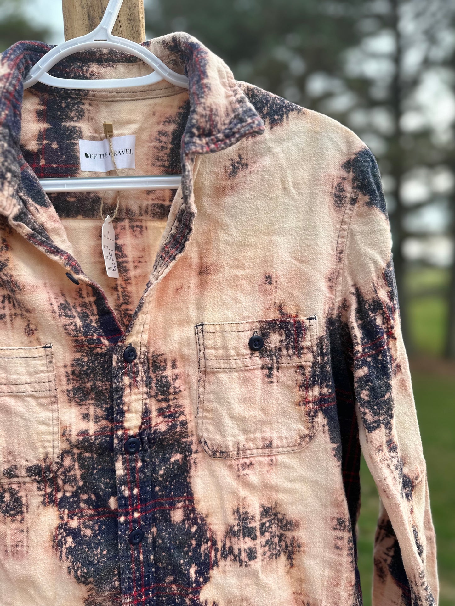 M (Bleached & Distressed)