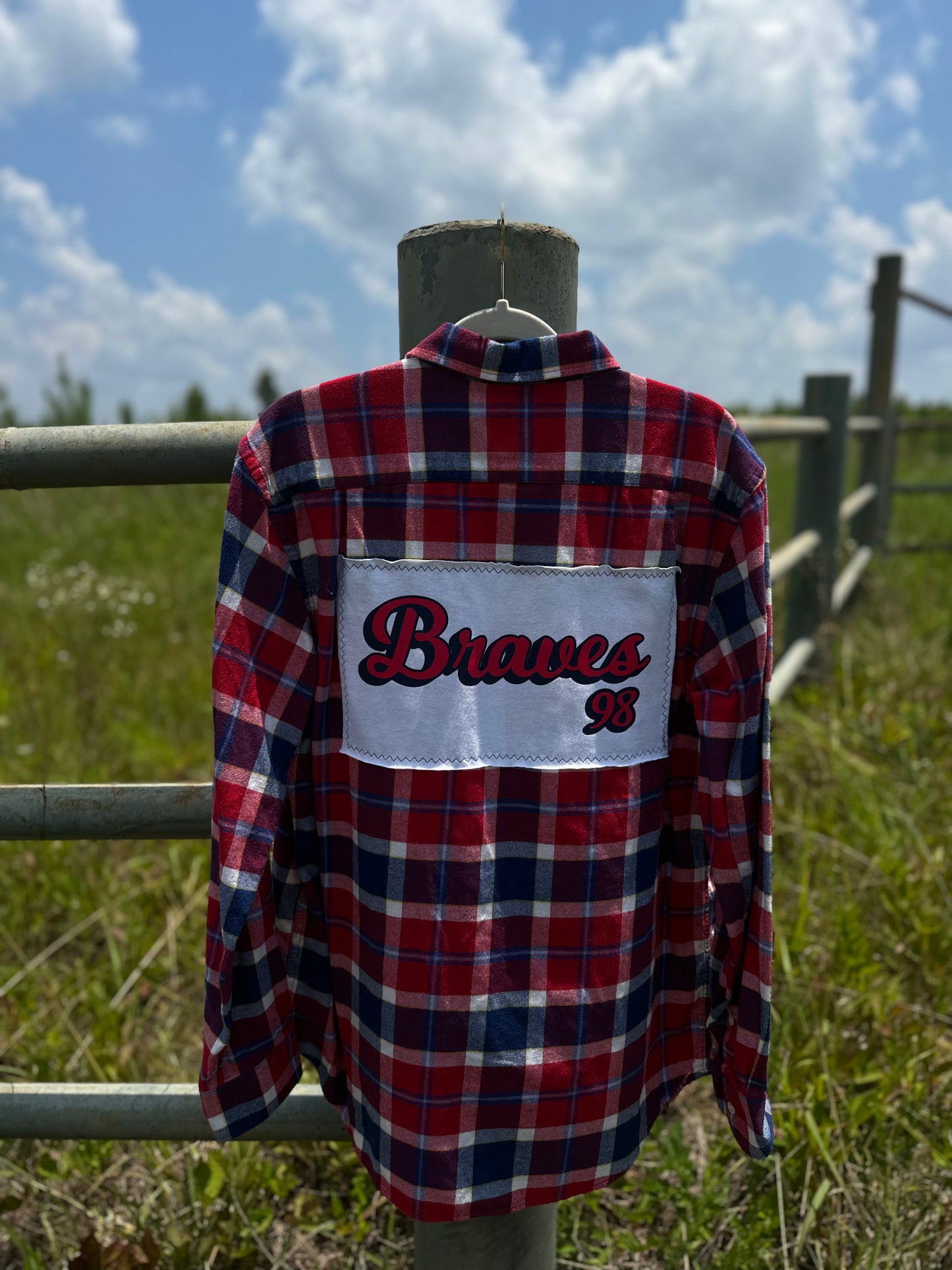 Braves 98 Flannel Rework Button-up