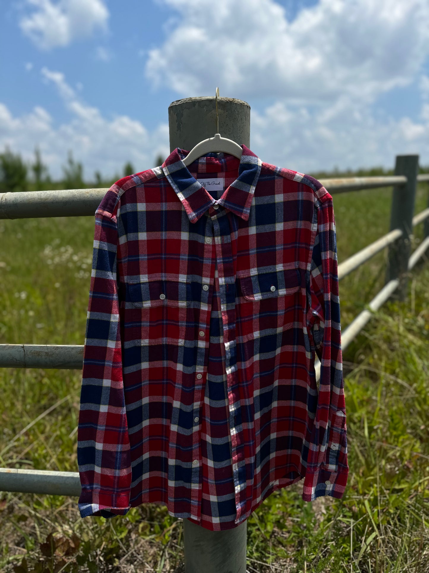 Braves 98 Flannel Rework Button-up