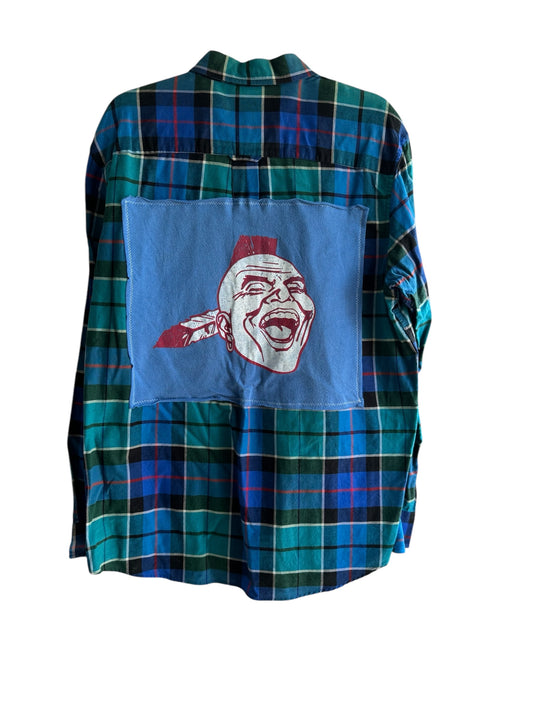 Old School Braves Flannel