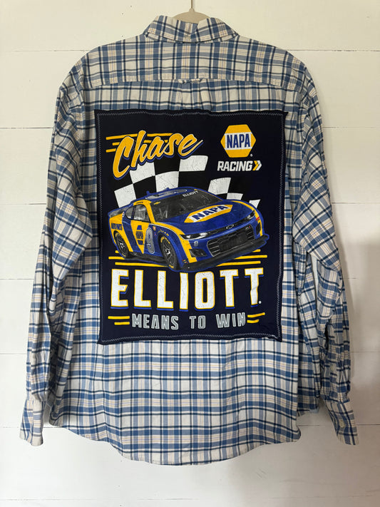 Chase Elliot Racing Button Up