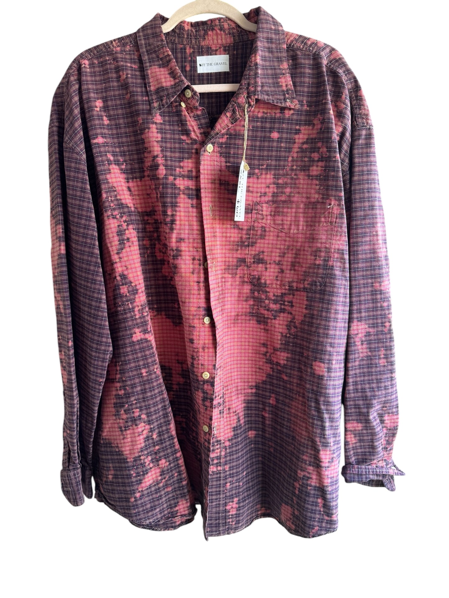 AC/DC Button up (bleached)