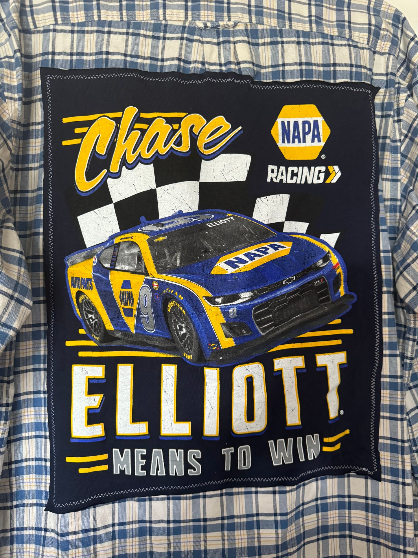 Chase Elliot Racing Button Up