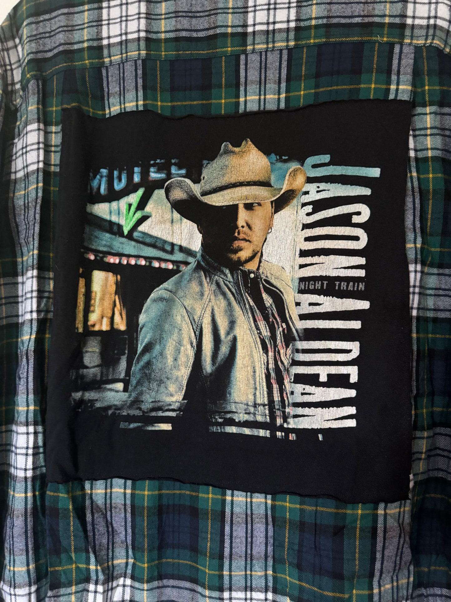 Jason Aldean Night Train Flannel