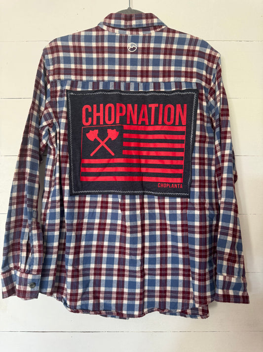 Atlanta Braves Chop nation Flannel