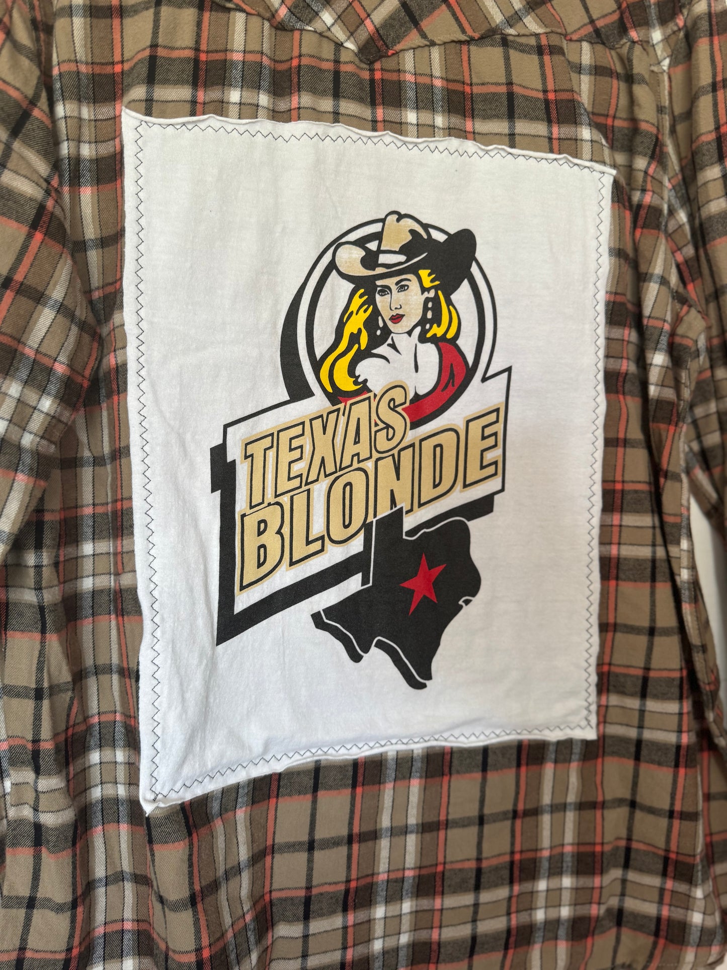 Texas Blonde Button Up