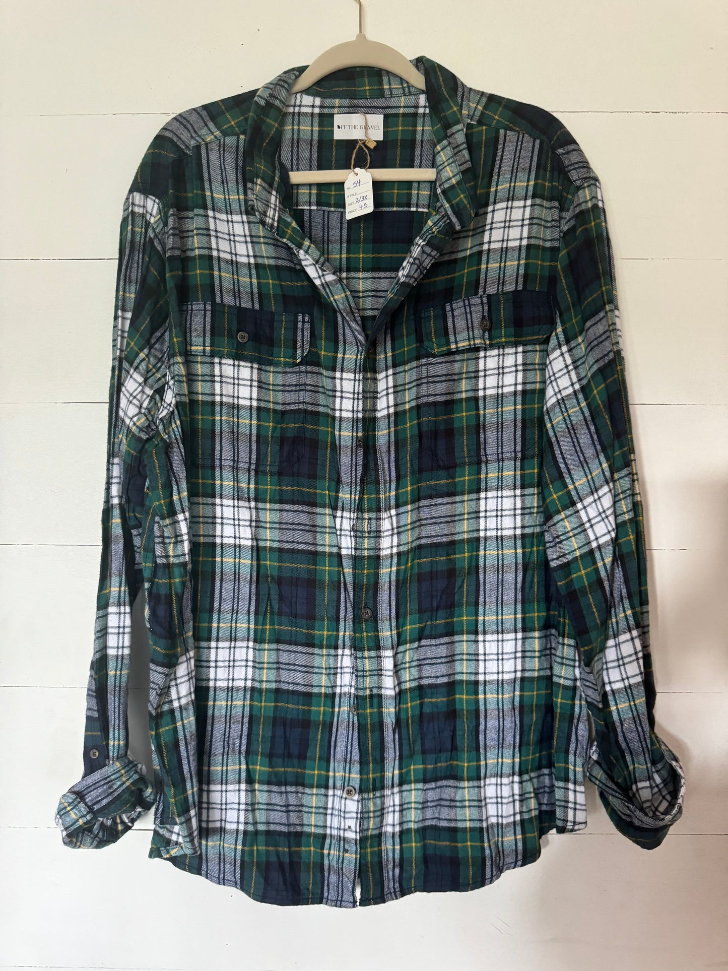Jason Aldean Night Train Flannel