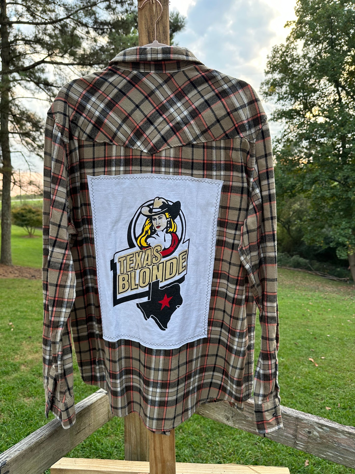 Texas Blonde Button Up