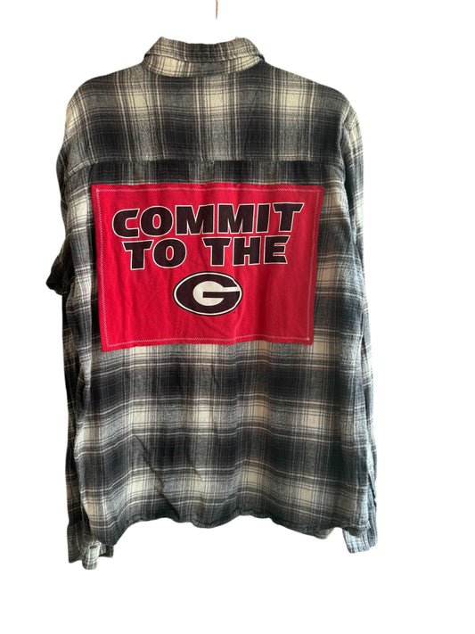 Georgia Bulldogs ‘Commit to the G’ Flannel