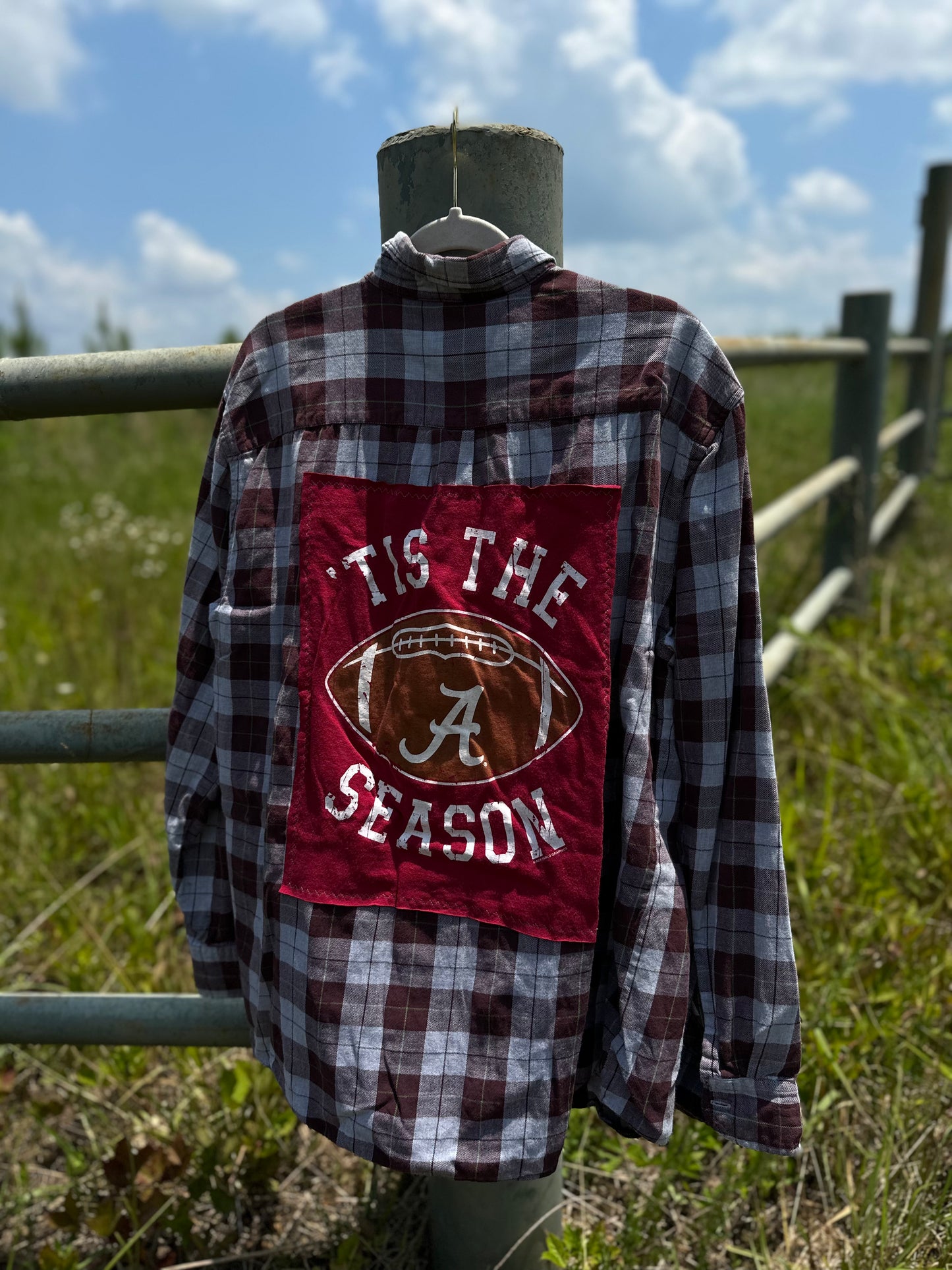 Alabama Flannel Rework Button-up